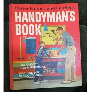 Vintage 1974 Better Homes and Gardens Handyman's Book Binder‎